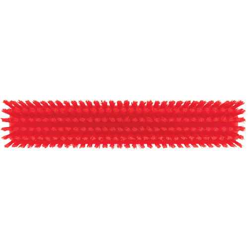 T&ecirc;te de balai-brosse, Crins Fin/Ferme, 16-1/2", Polyester/Polypropyl&egrave;ne, Rouge Planification Entrepots Molloy