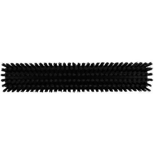 Push Broom Head, Fine/Stiff Bristles, 16-1/2", Polyester/Polypropylene, Black Planification Entrepots Molloy