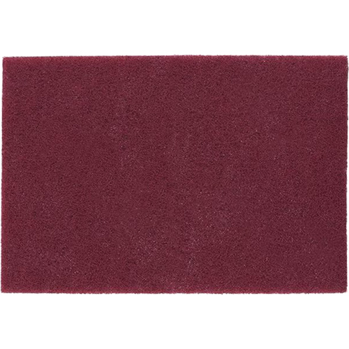 Disposable Floor Pad, Stripping, Maroon Planification Entrepots Molloy