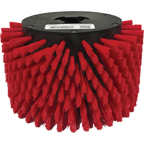 Red Stair Cleaning Brush Planification Entrepots Molloy