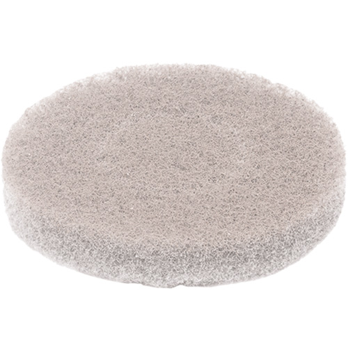 Diamond Twister Floor Pad, Polish, White Planification Entrepots Molloy