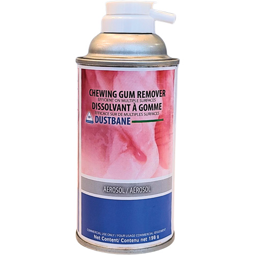 Nettoyant pour gomme &agrave; m&acirc;cher, 198 g, Canette a&eacute;rosol Planification Entrepots Molloy