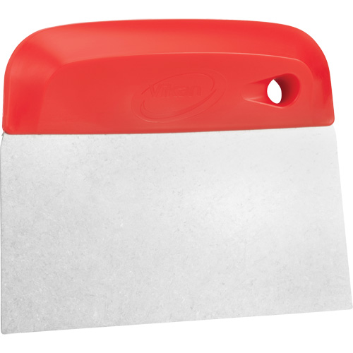 Coupe-p&acirc;te flexible en acier inoxydable, Rouge, 4-1/2" la x 5-3/4" lo Planification Entrepots Molloy