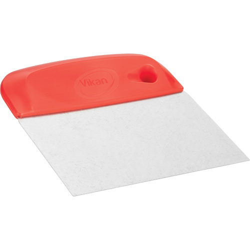 Coupe-p&acirc;te flexible en acier inoxydable, Rouge, 4-1/2" la x 5-3/4" lo Planification Entrepots Molloy