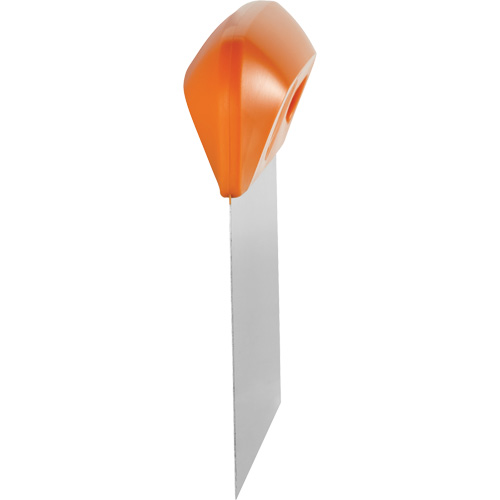 Flexible Stainless Steel Dough Cutter/Scraper, Orange, 4-1/2" W x 5-3/4" L Planification Entrepots Molloy