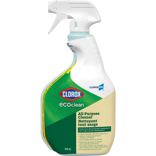 Nettoyant tout usage CloroxPro Clorox EcoClean, 946 ml, Bouteille &agrave; g&acirc;chette Planification Entrepots Molloy