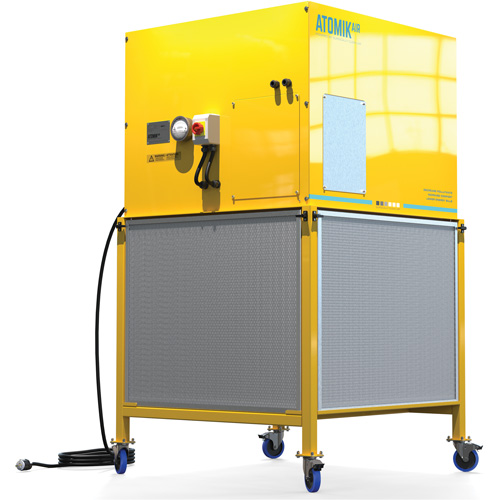 Contr&ocirc;le de la qualit&eacute; de lair 575 V Atomik Air, Couverture 40 000 pi² Planification Entrepots Molloy