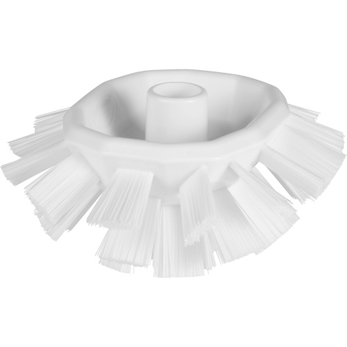 Brosse UST pour cuves, Soies Ferme, Longueur de 7-1/2", Blanc Planification Entrepots Molloy