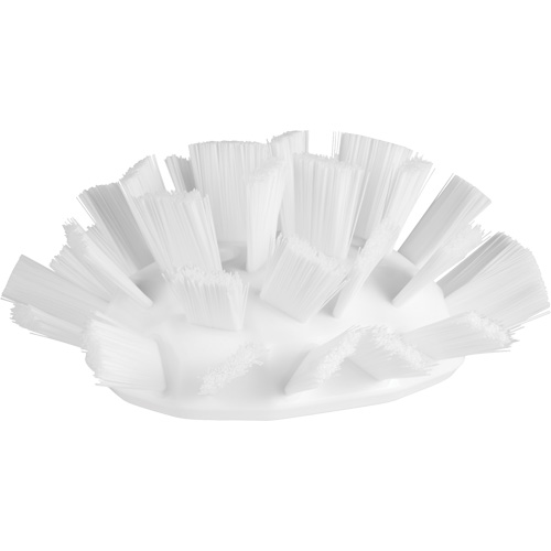 Brosse UST pour cuves, Soies Ferme, Longueur de 7-1/2", Blanc Planification Entrepots Molloy