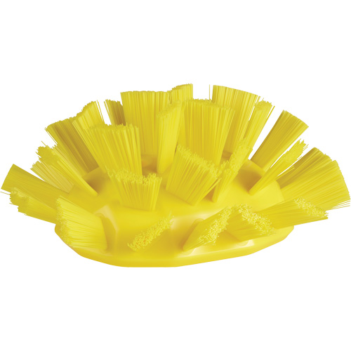 Brosse UST pour cuves, Soies Ferme, Longueur de 7-1/2", Jaune Planification Entrepots Molloy