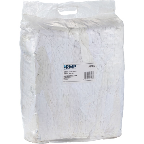 Chiffons, Molleton, Blanc, 20 lb Planification Entrepots Molloy