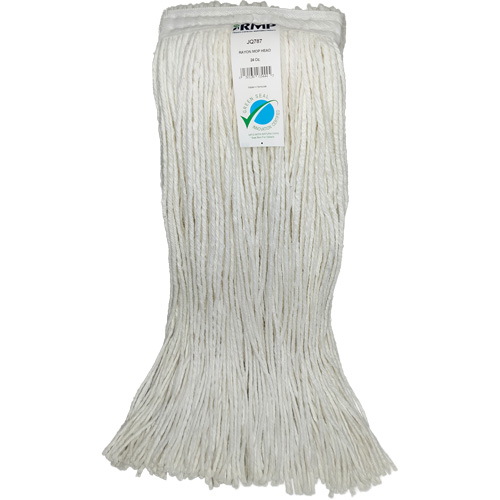 T&ecirc;te de vadrouille &eacute;troite &agrave; 4 plis, Rayonne, 24 oz, Style Coup&eacute; Planification Entrepots Molloy