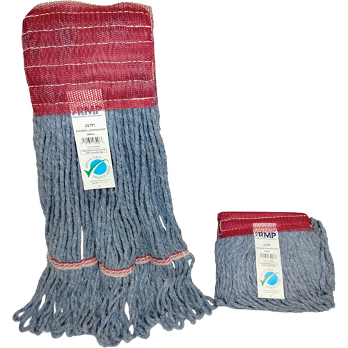 T&ecirc;te de vadrouille &agrave; bande large, Antimicrobien/Finition de plancher/Sp&eacute;cialis&eacute;, Coton/Rayonne/Synth&eacute;tique, Style Boucle Planification Entrepots Molloy