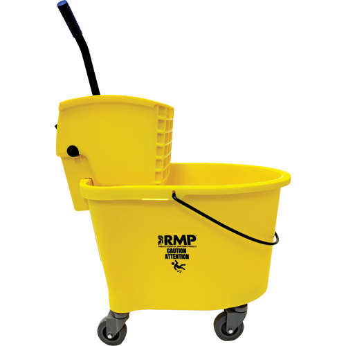 Mop Bucket, Side Press, 8.75 US Gal.(35 Quart) Planification Entrepots Molloy