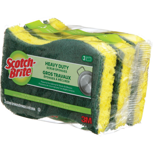 &eacute;ponge &agrave; r&eacute;curer pour les travaux intenses Scotch-Brite, &agrave; r&eacute;curer, 2-3/5" la x 4-2/5" l Planification Entrepots Molloy