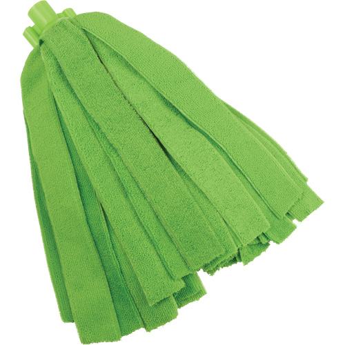 Socket Mop, Green, Microfibre, Cut Style Planification Entrepots Molloy