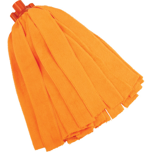 Socket Mop, Orange, Microfibre, Cut Style Planification Entrepots Molloy