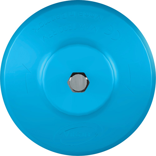 Brosse ronde HyDrive pour perceuse, Soies Tr&egrave;s ferme, Longueur de 3-1/10", Bleu Planification Entrepots Molloy