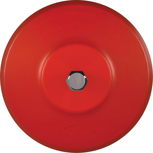 Brosse ronde HyDrive pour perceuse, Soies Tr&egrave;s ferme, Longueur de 3-1/10", Rouge Planification Entrepots Molloy
