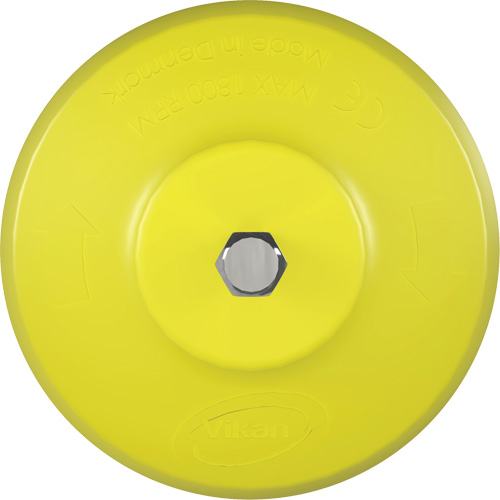 Brosse ronde HyDrive pour perceuse, Soies Tr&egrave;s ferme, Longueur de 3-1/10", Jaune Planification Entrepots Molloy