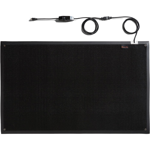 Tapis chauffant de d&eacute;neigement industriel PRO pour passages pour pi&eacute;tons de la s&eacute;rie HTP, Couloir, 24" la x 15' l Planification Entrepots Molloy