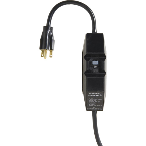 Bloc dalimentation 120 V avec dispositif de protection contre les fuites de courant pour tapis industriels PRO Planification Entrepots Molloy