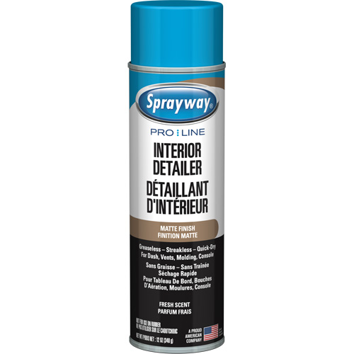 Nettoyant esth&eacute;tique automobile Pro Line avec fini mat & parfum frais Planification Entrepots Molloy