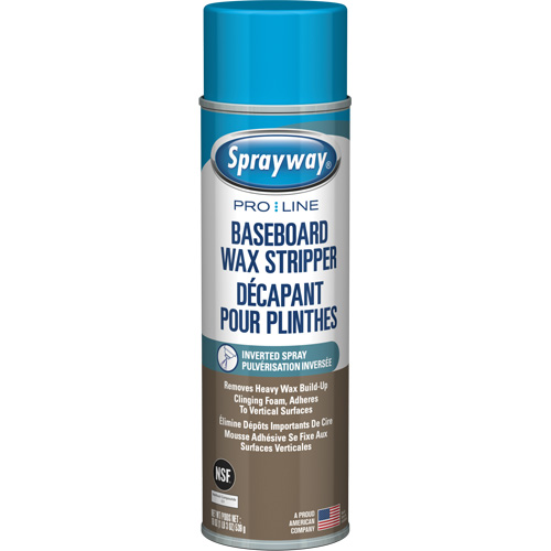D&eacute;capant pour cire de plinthes avec mousse adh&eacute;sive, 19 oz., Canette a&eacute;rosol Planification Entrepots Molloy