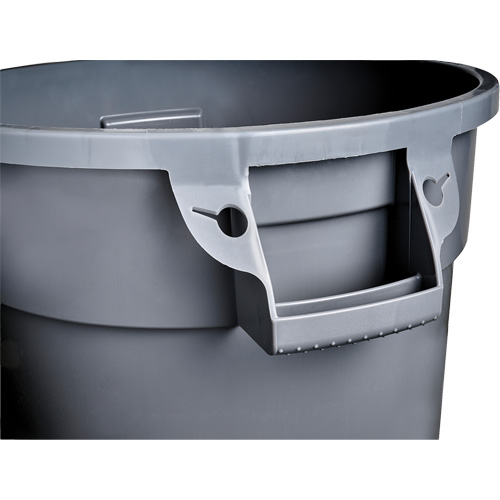 Contenant gris Titan pour d&eacute;chets, Plastique, 32 gal. US Planification Entrepots Molloy