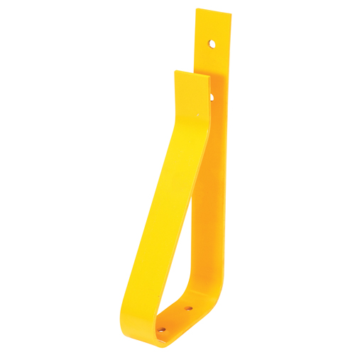 Poteau de garde-corps, Acier, 10-3/4" lo x 24" h, Jaune Planification Entrepots Molloy