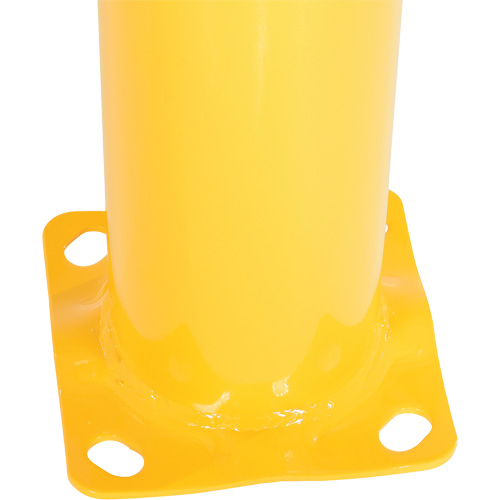 Borne, Acier, 42" h x 5-1/2" la, Jaune Planification Entrepots Molloy