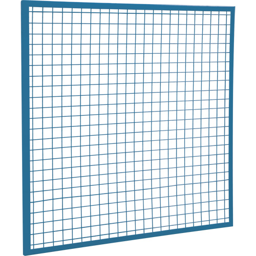 Wire Mesh Partition Components - Panels, 4' H x 4' W Planification Entrepots Molloy