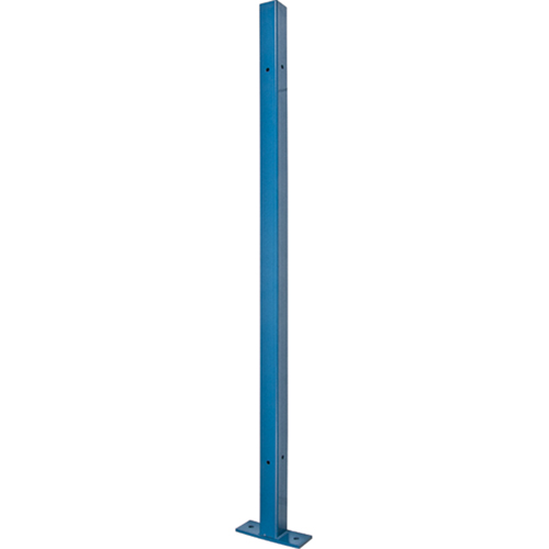 Wire Mesh Partition Components - Universal Posts, 12-1/4' H Planification Entrepots Molloy