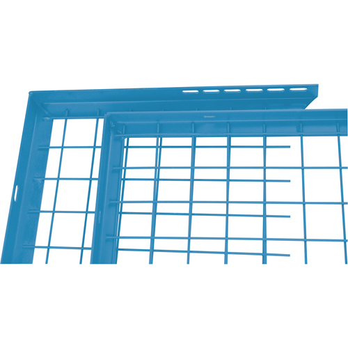 Wire Mesh Partition Components - Adjustable Filler Panels Planification Entrepots Molloy