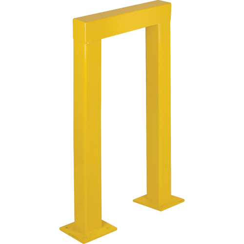 Barri&egrave;res de s&eacute;curit&eacute;, 2' la x 3,5' h, Jaune Planification Entrepots Molloy