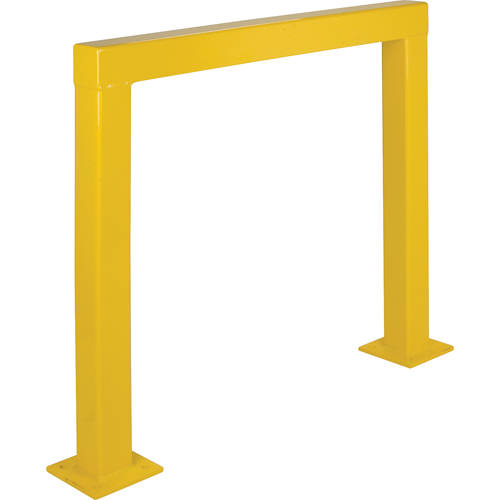 Barri&egrave;res de s&eacute;curit&eacute;, 4' la x 3,5' h, Jaune Planification Entrepots Molloy