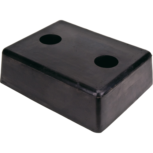 Molded Dock Bumpers, Rubber, 13" W x 4" D x 10" H Planification Entrepots Molloy