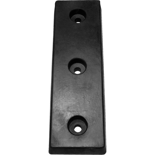 Butoirs de quai en caoutchouc moul&eacute;s, Caoutchouc, 30" la x 4" p x 10" h Planification Entrepots Molloy