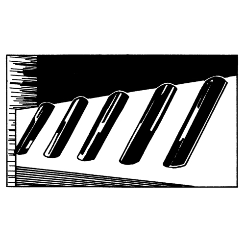 Extruded Rubber Dock Fenders, Rubber, 4-1/2" W x 12" L x 3-3/4" D Planification Entrepots Molloy