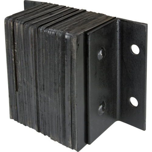 Butoirs de quai lamell&eacute;s, Horizontal, Caoutchouc, 12" la x 6" p x 10" h Planification Entrepots Molloy