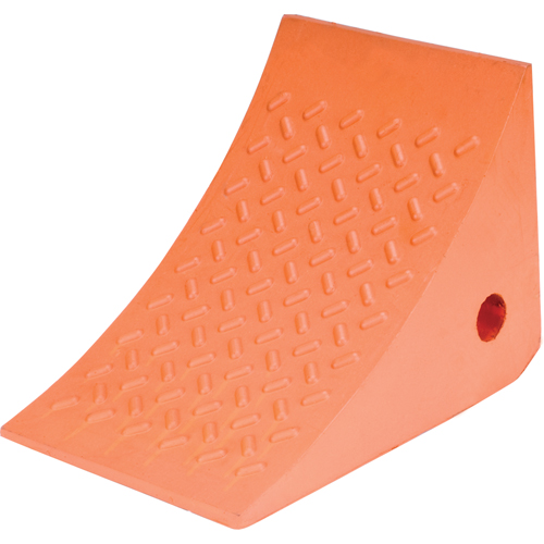 Cales-roue, Ur&eacute;thane, Orange, 8" la x 11" p x 8" h Planification Entrepots Molloy
