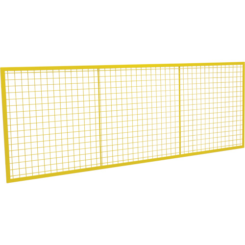 Wire Mesh Partition Components - Panels, 3' H x 8' W Planification Entrepots Molloy