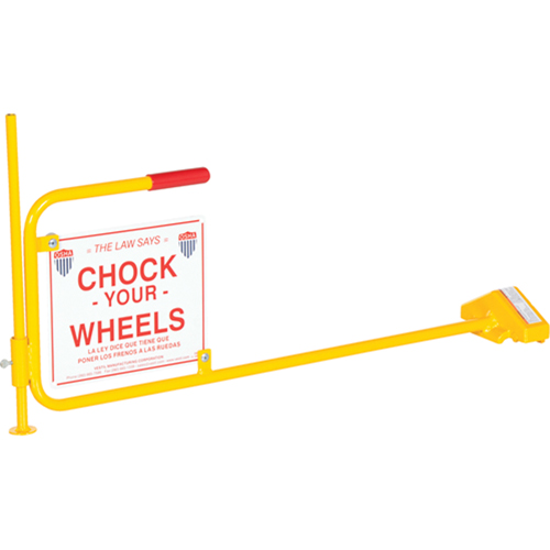 Flag Rail Chock Planification Entrepots Molloy