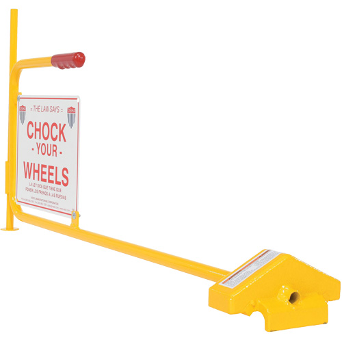 Flag Rail Chock Planification Entrepots Molloy