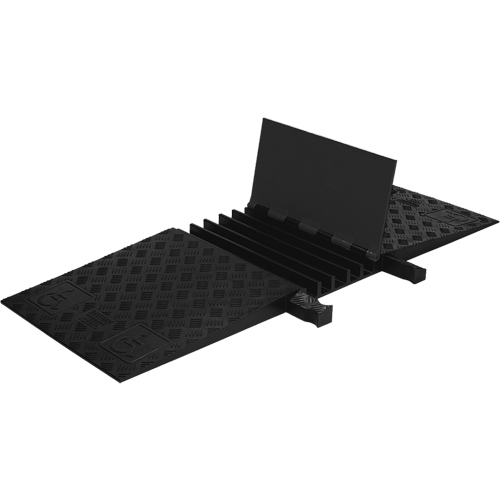Guard Dog&reg; General Purpose ADA/DDA Cable Protector, 5 Channels, 18" L x 50" W x 1.875" H Planification Entrepots Molloy