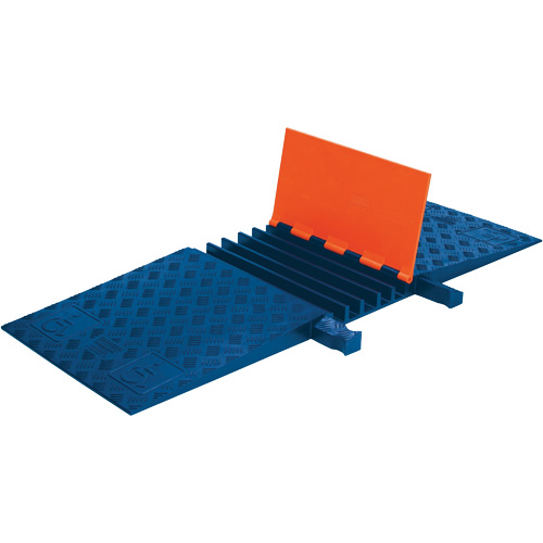 Guard Dog&reg; Cable Protector, 5 Channels, 20" L x 50" W x 1.88" H Planification Entrepots Molloy