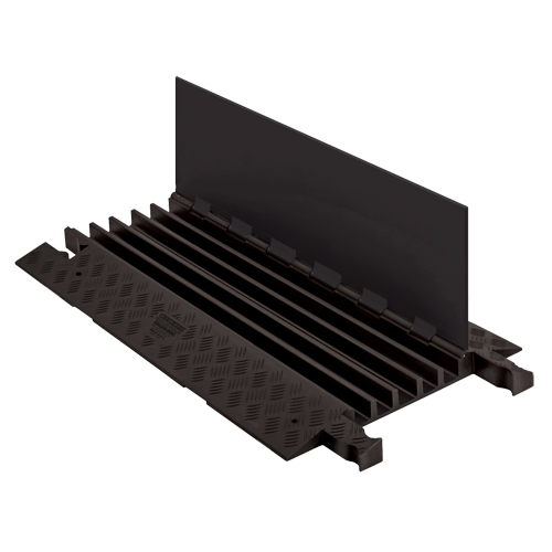 Guard Dog&reg; Cable Protector, 5 Channels, 36" L x 19.75" W x 1.25" H Planification Entrepots Molloy
