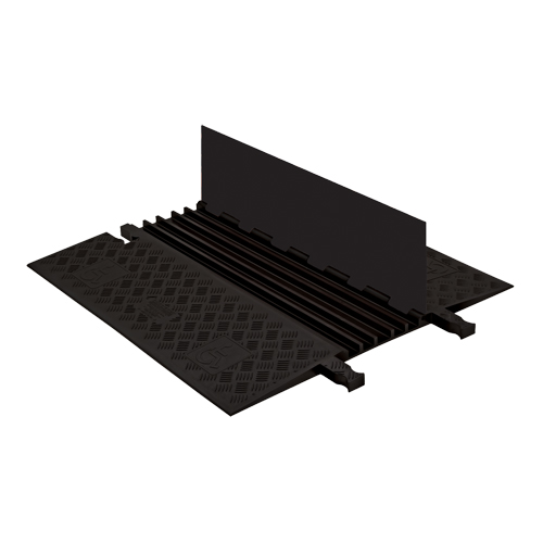 Guard Dog&reg; Cable Protector, 5 Channels, 36" L x 33.3" W x 1.25" H Planification Entrepots Molloy