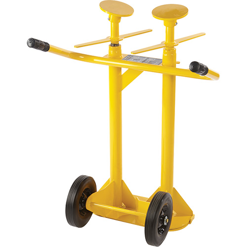 Two-Post Trailer-Stabilizing Jack Stands, 50 tons Lift Capacity Planification Entrepots Molloy