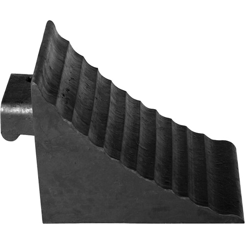 Cale de roue, 9-3/4" x 7-1/4" x 7-3/4", Noir Planification Entrepots Molloy